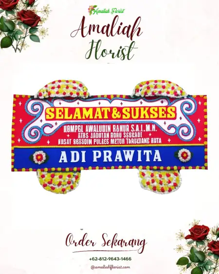Papan Bunga Ucapan Selamat Kudaile